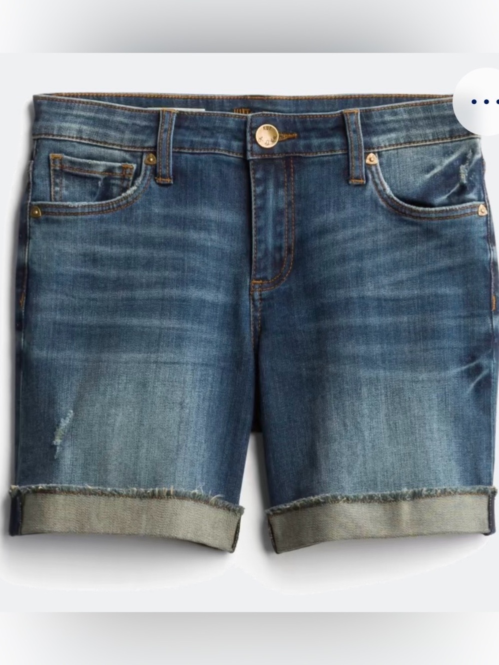 Kut From the Kloth Catherine Boyfriend Denim Shorts